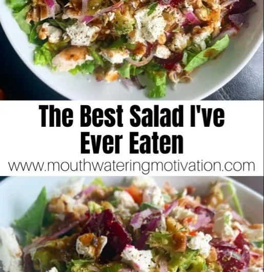 A vibrant and fresh delicious keto salad with greens, avocados, and low-carb toppings.